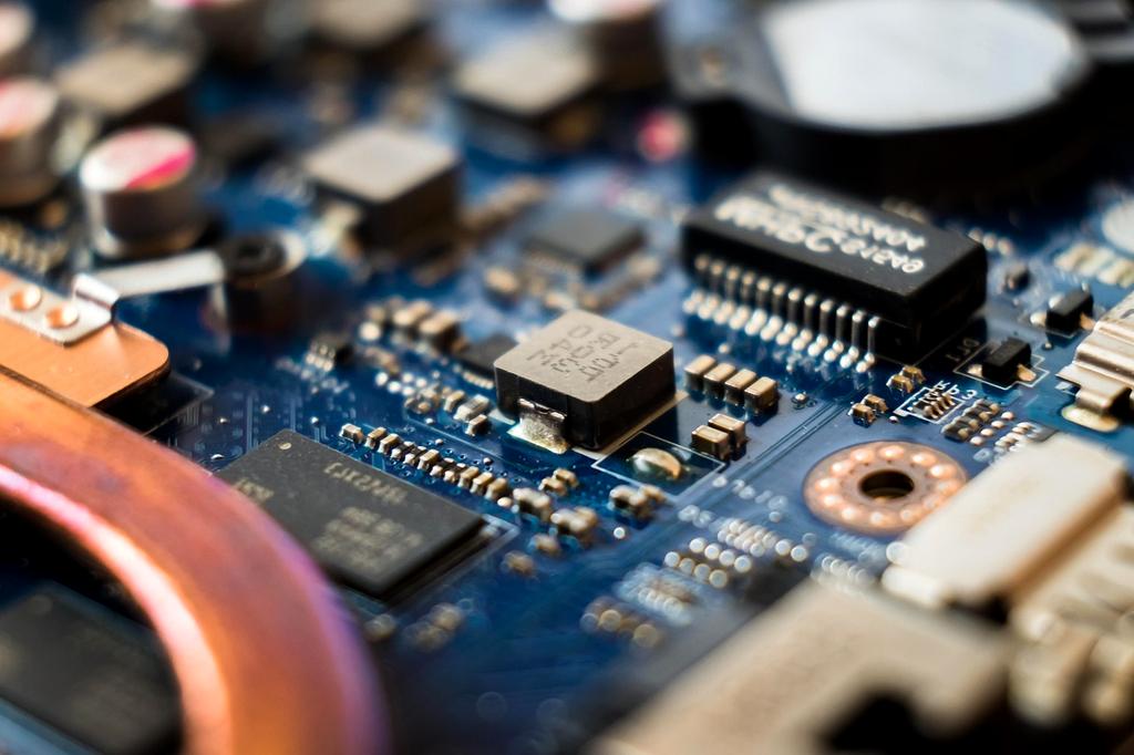 Cutting-edge CPU design schematic